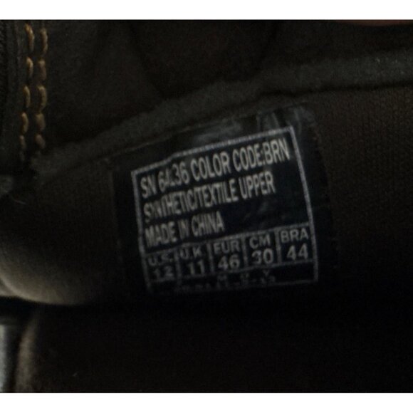 Skechers Relaxed Fit Mens Sandals Size 12 Brown Memory Foam Adjustable Straps - Picture 7 of 8